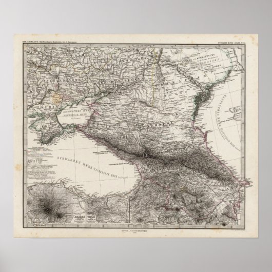Oost-Europa, Rusland, Turkije Poster (Voorkant)