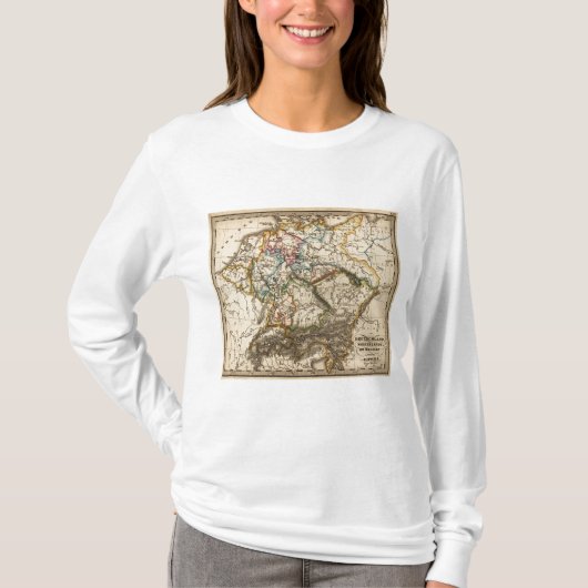Oost-Europese kaart T-shirt (Voorkant)