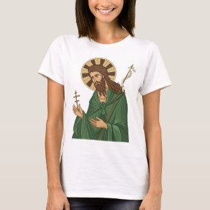 Oost-Europese Kerk van Sint-Jan de Doper Orthodoxe T-shirt