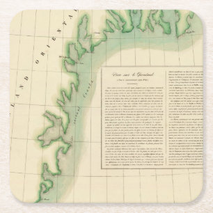 Oost-Groenland 20 Kartonnen Onderzetters