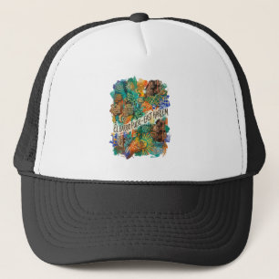 Oost Harlem Manhattan New York Stad El Barrio Muur Trucker Pet