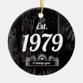 Oost in 1979 Een jaar Keramisch Ornament (Voorkant)