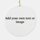 Oost. In 2010 Een Klassiek Jaar op maat Keramisch Ornament (Achterkant)