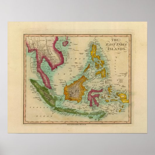 Oost-India Eilanden 2 Poster (Voorkant)
