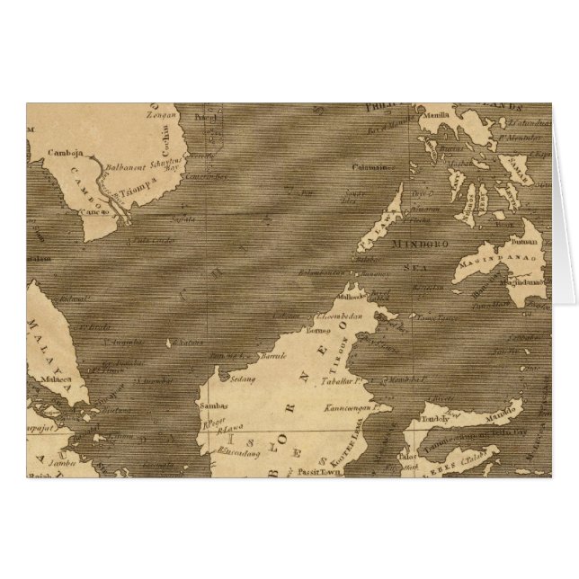 Oost-India eilandenkaart door Arrowsmith (Voorkant Horizontaal)