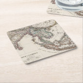 Oost-India Kartonnen Onderzetters (Schuin)