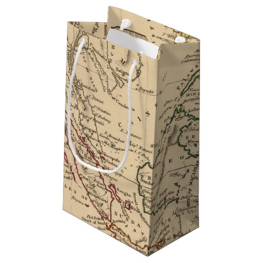 Oost-India Klein Cadeauzakje (Achterkant Gekanteld)