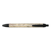 Oost-India Zwarte Inkt Pen (Achterkant)