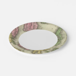 Oost-Indische eilanden Papieren Bordje