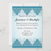 Oost-Indische Mandala bruiloft Kaart (Voorkant)