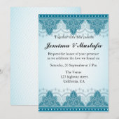 Oost-Indische Mandala bruiloft Kaart (Voorkant / Achterkant)