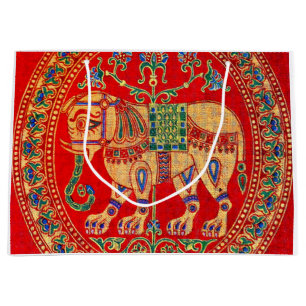 Oost-Indische olifantendruk Groot Cadeauzakje