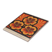 Oost-Indischekers door Julie de Graag Tegeltje (Zijkant)