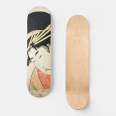Oost-japanse ukiyo-e geisha maiko  kunst persoonlijk skateboard (Voorkant)
