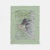 Oost-katoenstaartkonijn Fleece Deken (Voorkant)