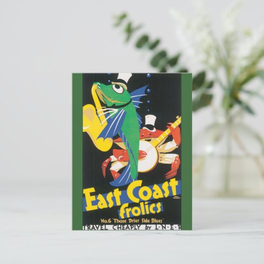 Oost-Kustvorken Briefkaart (Staand voorkant)