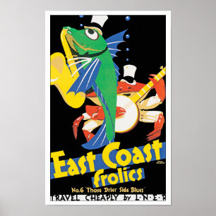 Oost-Kustvorken Poster