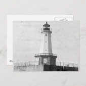 Oost-liefdadigheidsvuurtoren Briefkaart (Voorkant / Achterkant)