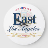 Oost Los Angeles wandklok (Voorkant)