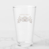 Oost Lotus Drinkware Glas (Achterkant)