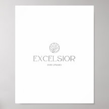 'Oost naar boven' poster van mijn goede gedachten