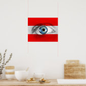 Oost-Oostenrijk Poster (Keuken)