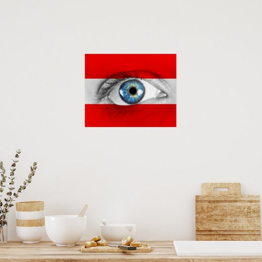 Oost-Oostenrijk Poster (Keuken)