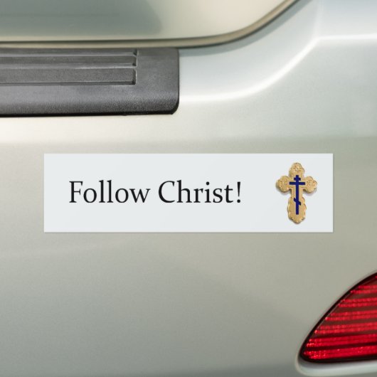 Oost-orthodoxe Bumpersticker (Op auto)