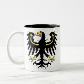 Oost-Pruisen Tweekleurige Koffiemok (Links)