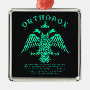 Oost-Russisch-orthodoxe Christelijke Eagle Gift Metalen Ornament