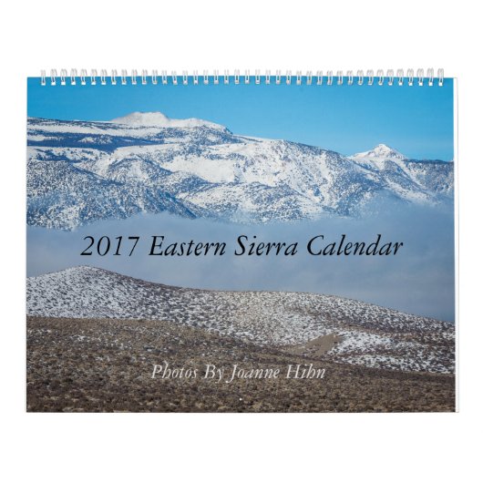 Oost-Sierra 2017 Agenda Kalender (Hoes)
