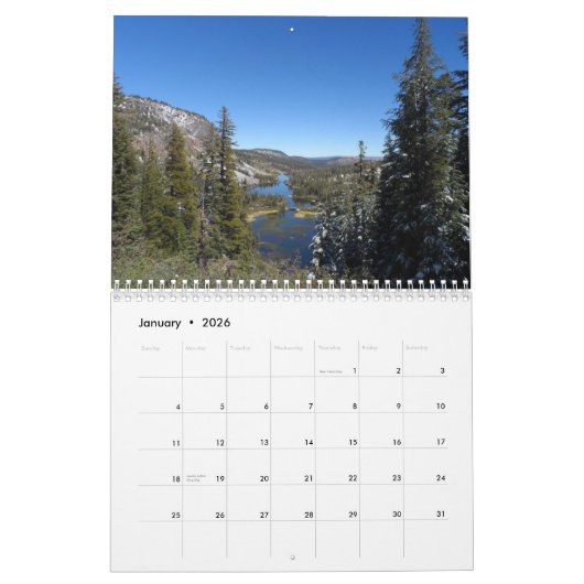 Oost-Sierra Kalender (Jan 2026)
