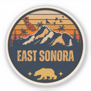 Oost Sonora, Californië Sticker