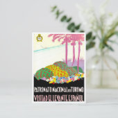 Oost-Spanje vintage Briefkaart (Staand voorkant)