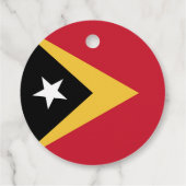 Oost-Timor Bedankjes Labels (Achterkant)