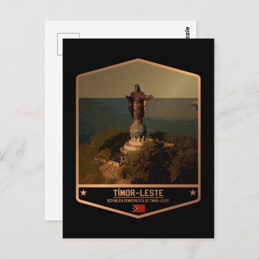 Oost-Timor Briefkaart (Voorkant / Achterkant)