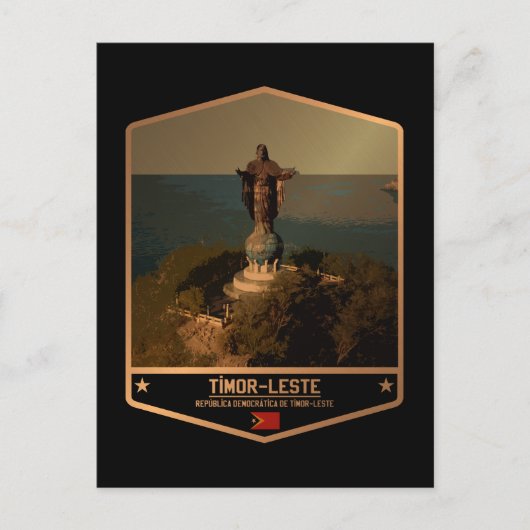 Oost-Timor Briefkaart (Voorkant)