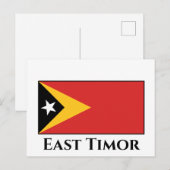 Oost-Timor Briefkaart (Voorkant / Achterkant)
