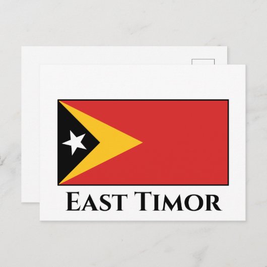 Oost-Timor Briefkaart (Voorkant / Achterkant)