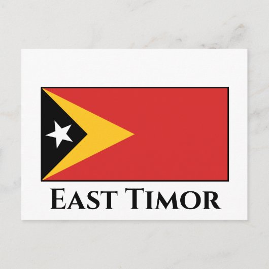 Oost-Timor Briefkaart (Voorkant)