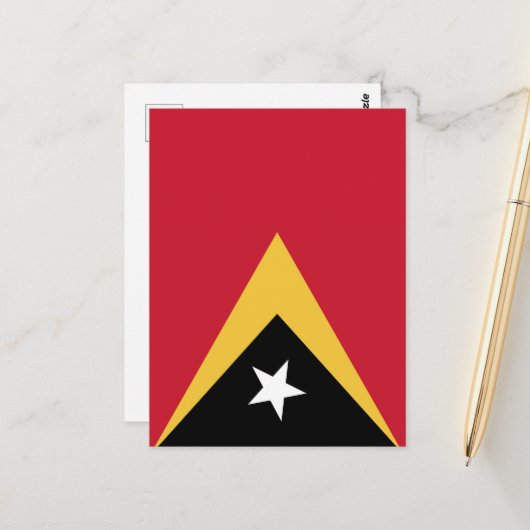 Oost-Timor Briefkaart (Voorkant / Achterkant in situ)