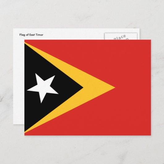 oost - timor briefkaart (Voorkant / Achterkant)