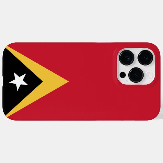 Oost-Timor Case-Mate iPhone Case (Achterkant (horizontaal))