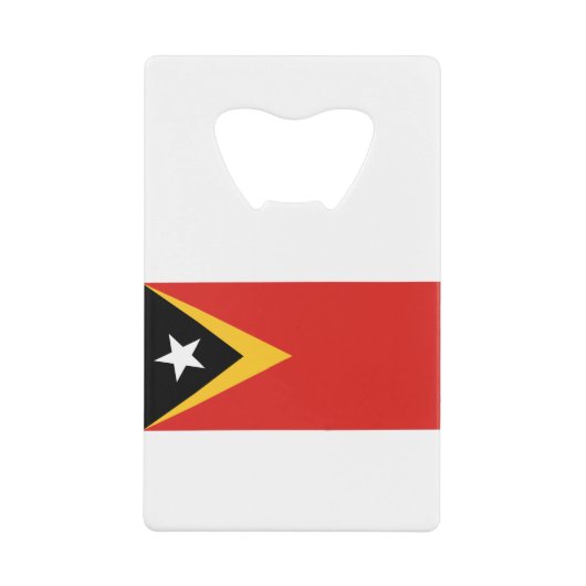 Oost-Timor Creditkaart Flessenopener (Voorkant)