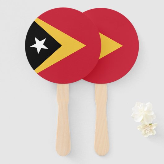 Oost-Timor Handwaaier (Voorkant en achterkant)