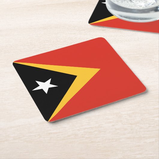 Oost-Timor Kartonnen Onderzetters (Schuin)