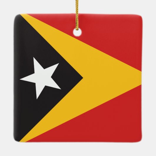 Oost-Timor Keramisch Ornament (Achterkant)