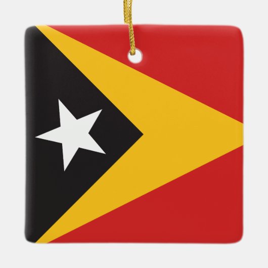 Oost-Timor Keramisch Ornament (Voorkant)