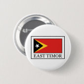 Oost-Timor knoop Ronde Button 5,7 Cm (Voorkant /achterkant)
