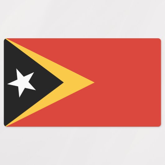 Oost-Timor Labels (Design 2)